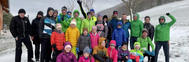 Vereinsmeisterschaft bei Schnee und Wind in Molln